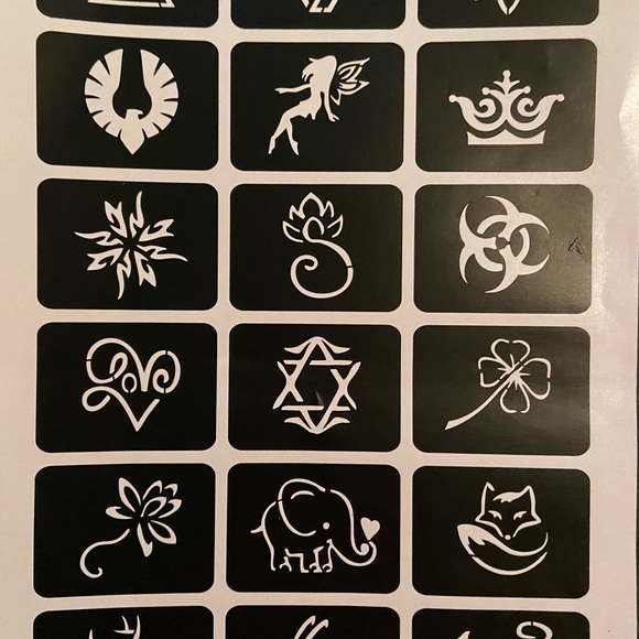 Sparkle Tattoo Complete Set/Package - Picture 9 of 12